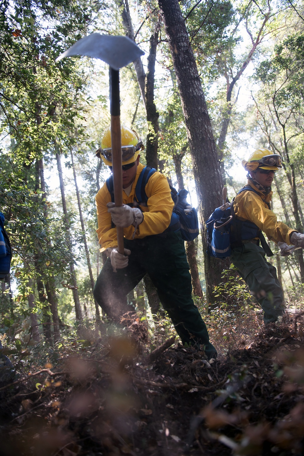 Gen. Hokanson California fires troop visits