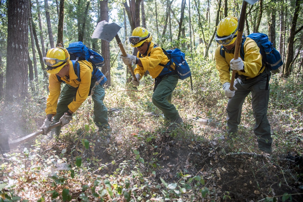 Gen. Hokanson California fires troop visits