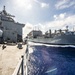 USS Germantown (LSD 42) Conducts a Replenishment-at-Sea with USNS Charles Drew (T-AKE 10)