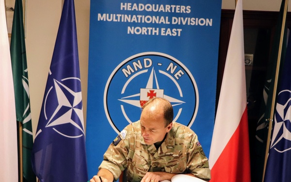 JFCB Deputy Commander Signs The Book