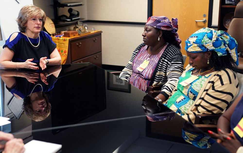 USAID Deputy Administrator with Nigerian Delegation