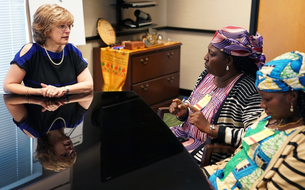 USAID Deputy Administrator with Nigerian Delegation