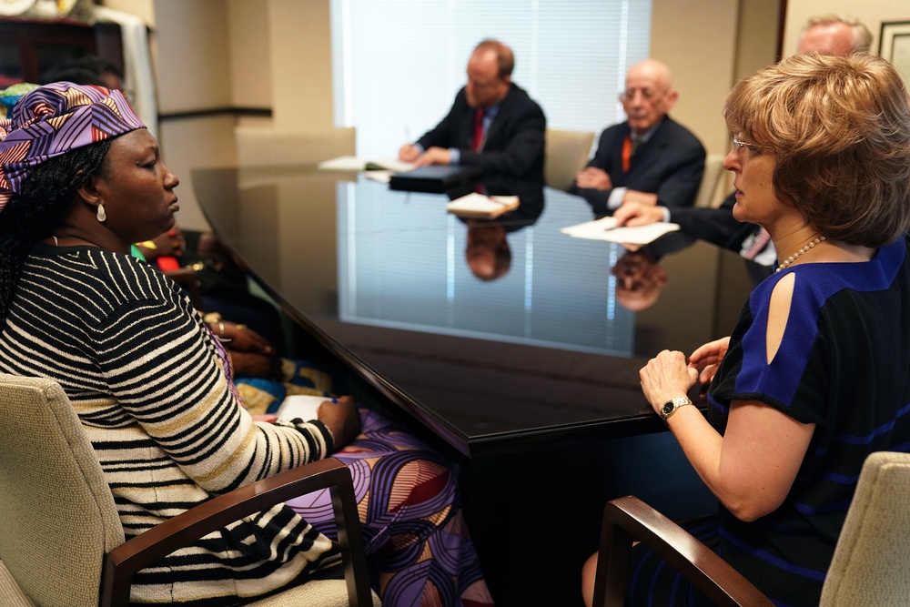 USAID Deputy Administrator with Nigerian Delegation