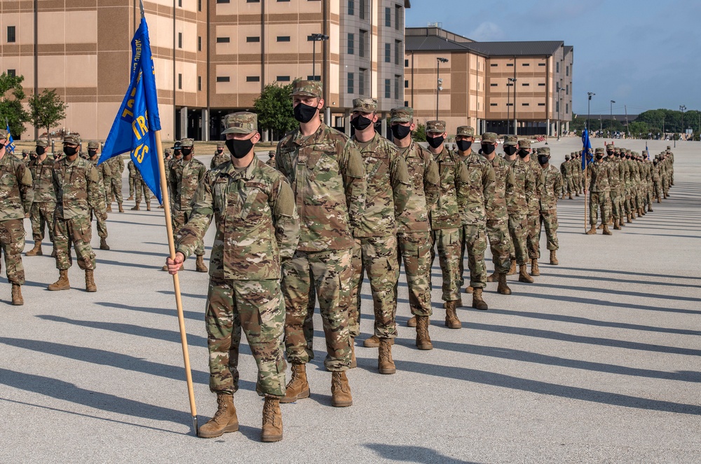 U.S. Air Force Basic Military Training Graduation and Coining Ceremony