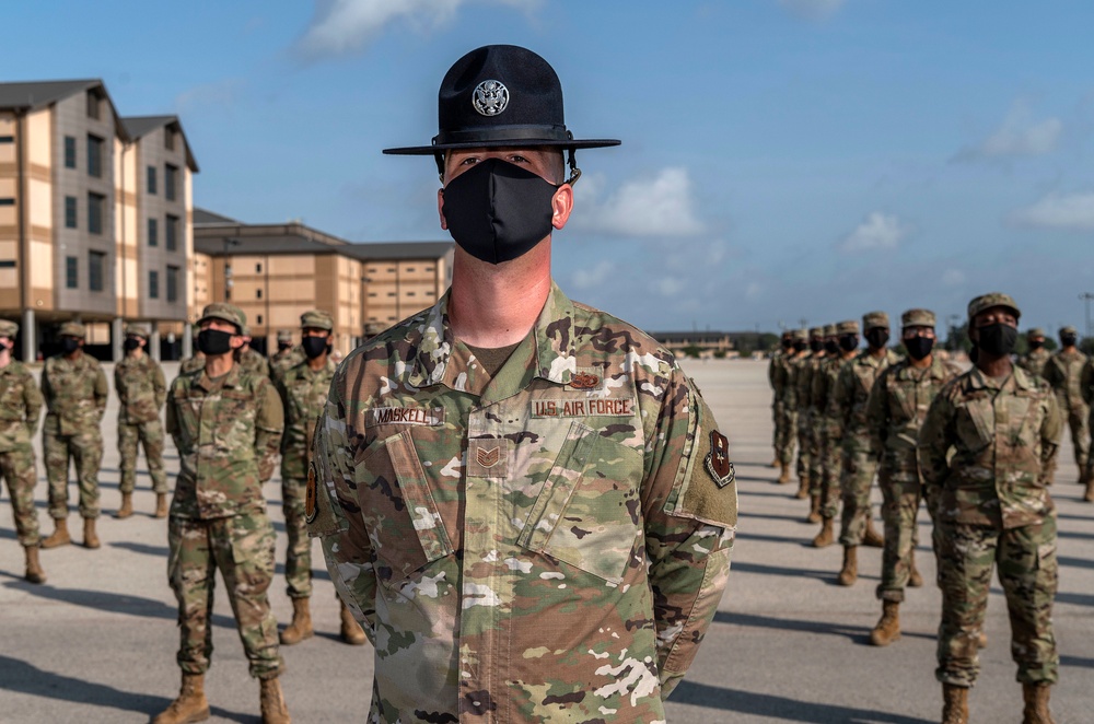 U.S. Air Force Basic Military Training Graduation and Coining Ceremony