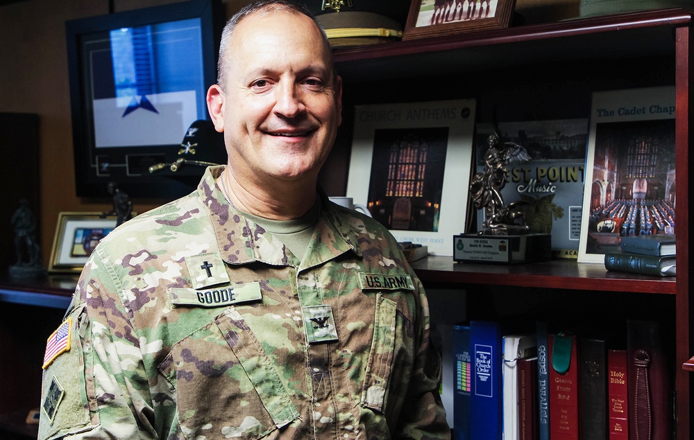 A humble changeover between chaplains