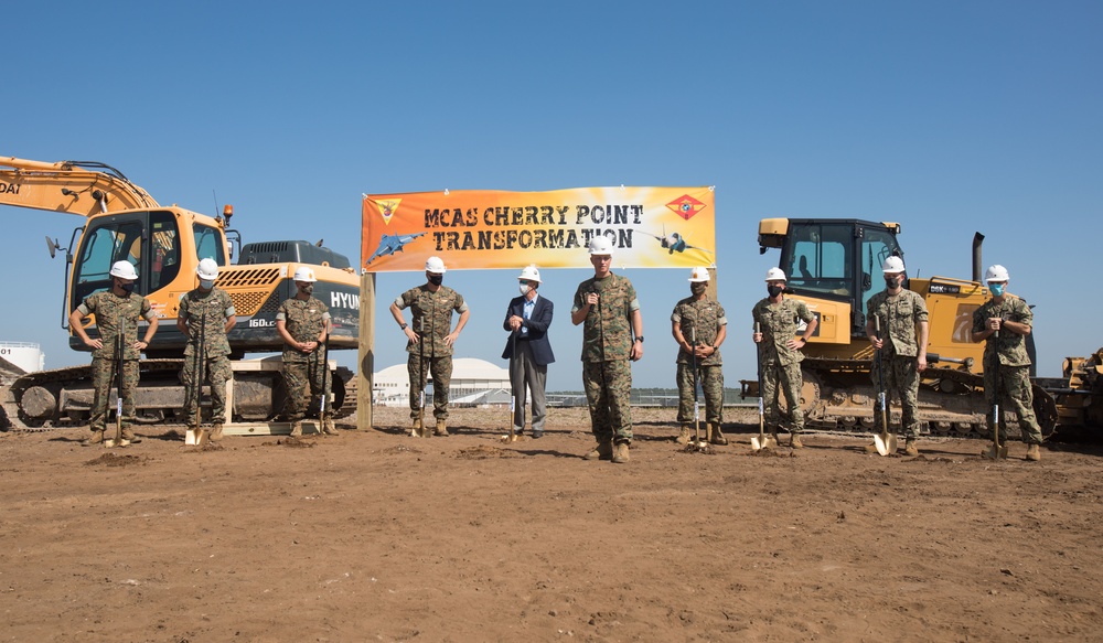 P-199 F-35 Aircraft Maintenance Hangar Ground Breaking Ceremony