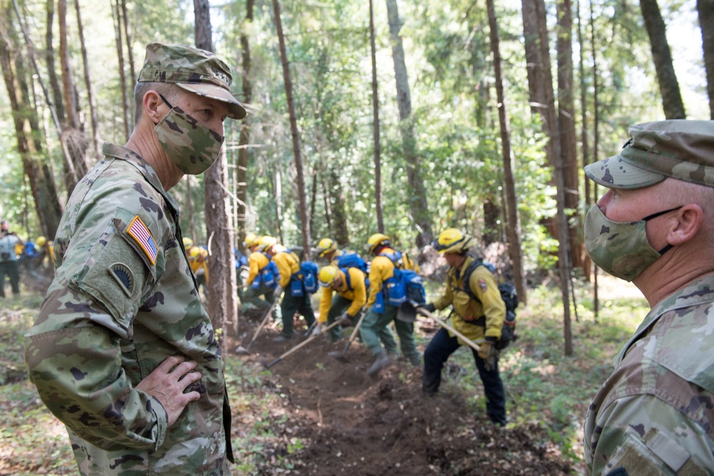 Rescues and wildfires: National Guard responds on West Coast