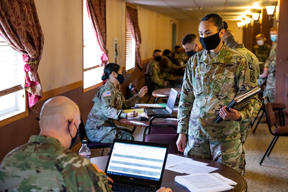 2020 U.S. Army Reserve Best Warrior Competition – Soldiers arrive