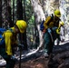 14th BEB and Wildland Firefighters conduct mop-up operations during August Complex wildfire