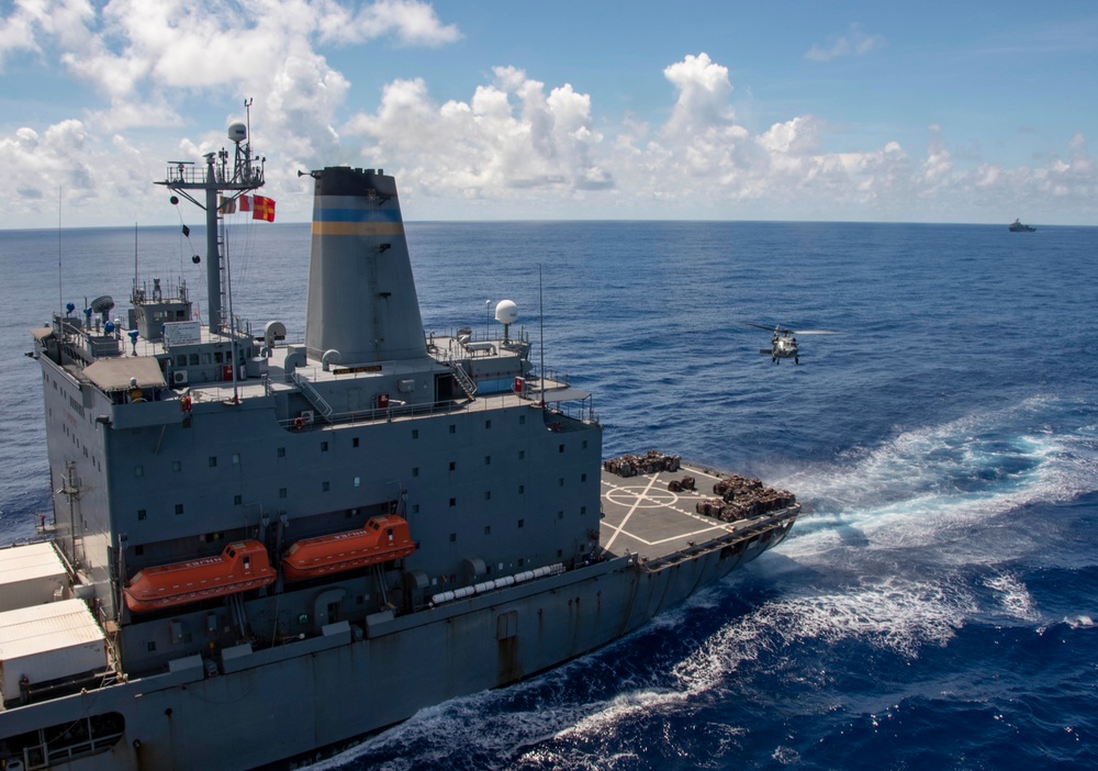 USS Ronald Reagan (CVN 76) Underway Replenishment