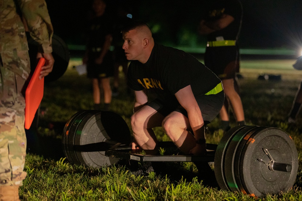 2020 U.S. Army Reserve Best Warrior Competition – Fitness tests