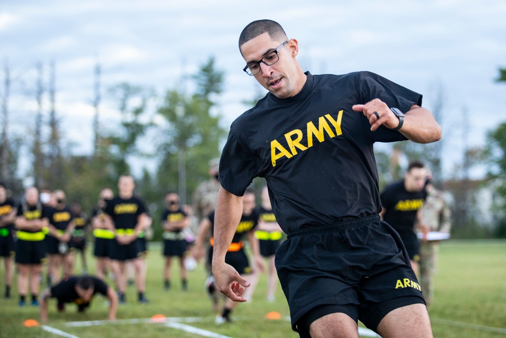 2020 U.S. Army Reserve Best Warrior Competition – Fitness tests