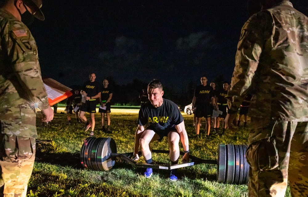 2020 U.S. Army Reserve Best Warrior Competition – Fitness Test