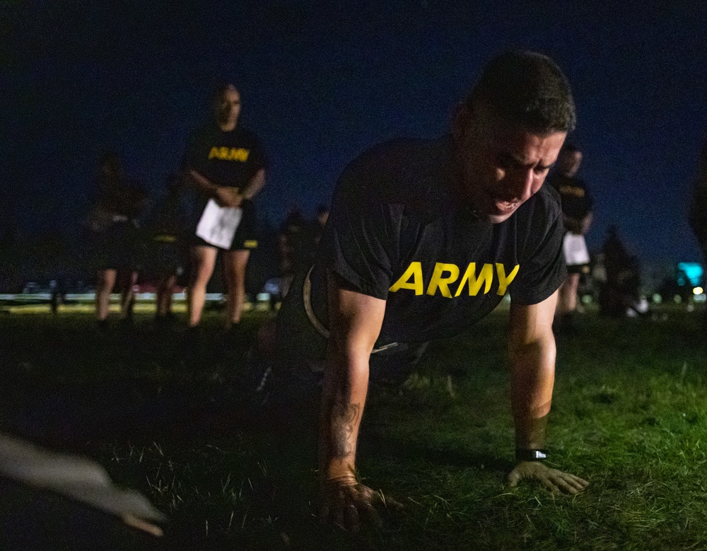 2020 U.S. Army Reserve Best Warrior Competition – Fitness Test