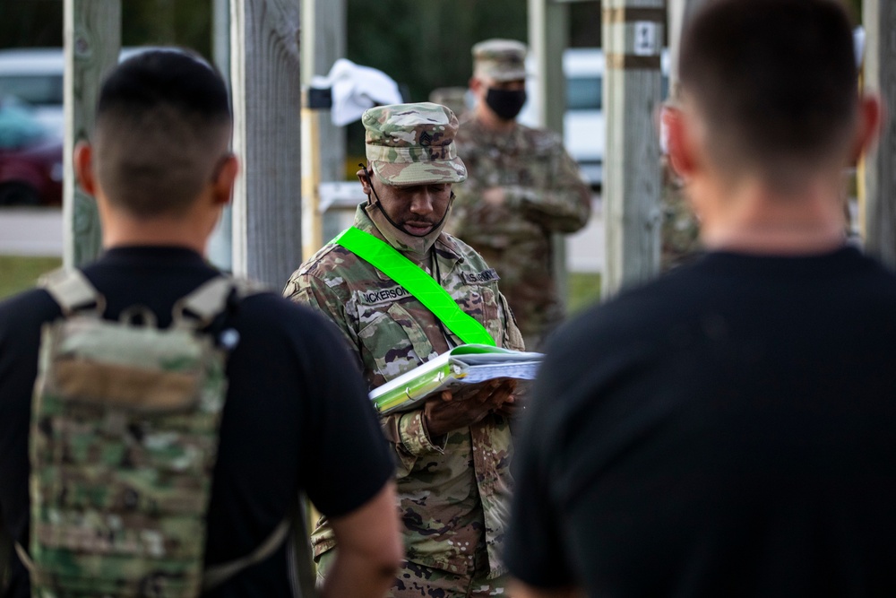 2020 U.S. Army Reserve Best Warrior Competition – Fitness Test