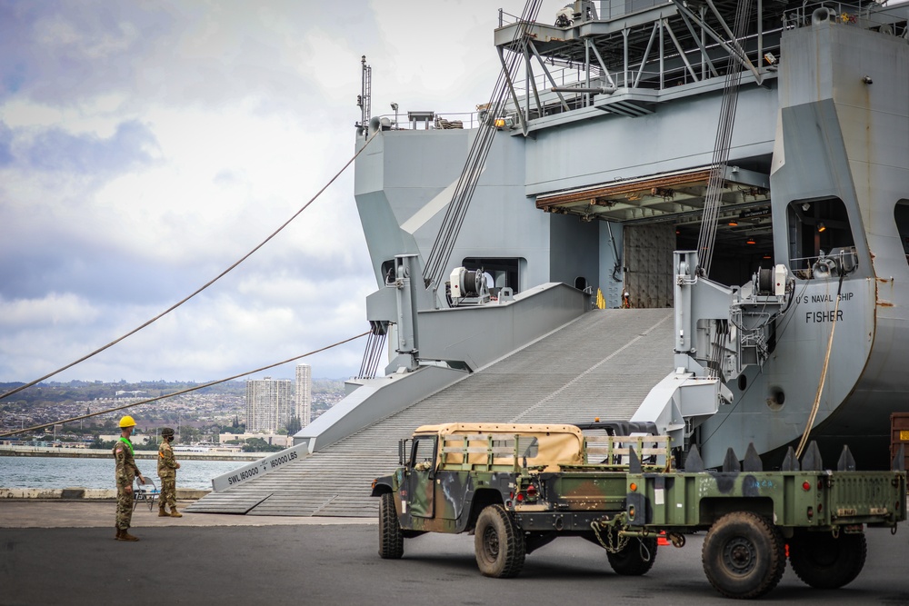 25th ID Port Ops In preparation for JRTC