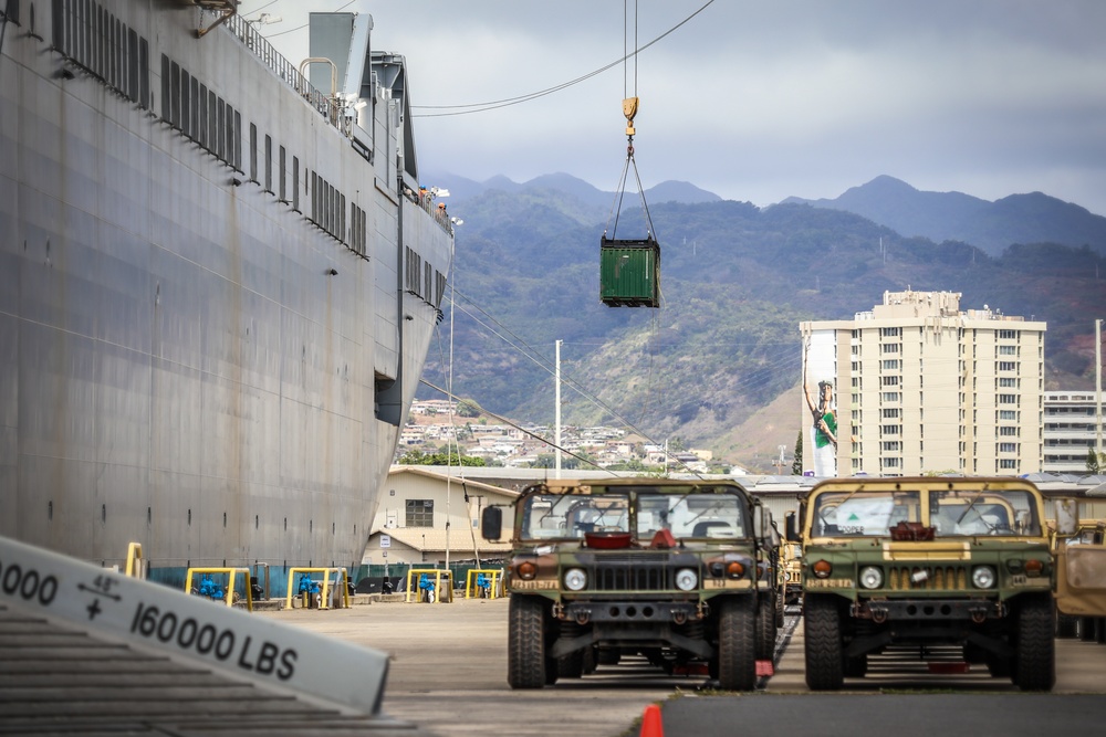 25th ID Port Ops In preparation for JRTC
