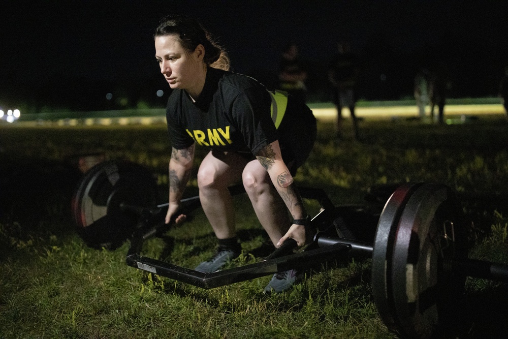 2020 U.S. Army Reserve Best Warrior Competition – Army Combat Fitness Test and German Basic Fitness Test