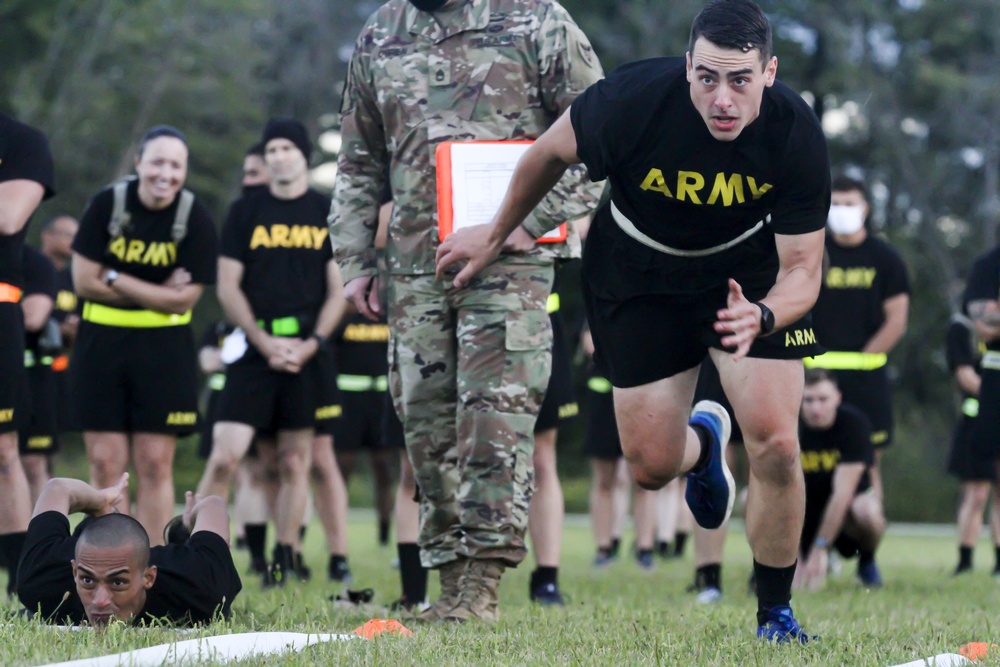 2020 U.S. Army Reserve Best Warrior Competition – Army Combat Fitness Test and German Basic Fitness Test