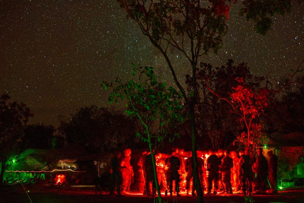 Send 'Em Running -  Marines participate in Exercise Koolendong