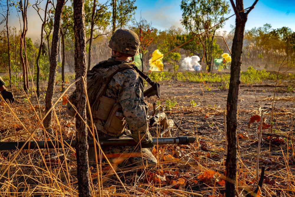 Send 'Em Running -  Marines participate in Exercise Koolendong