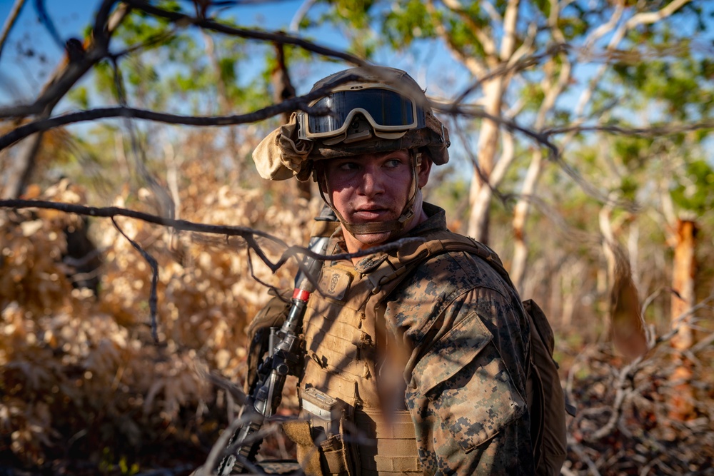 Send 'Em Running -  Marines participate in Exercise Koolendong