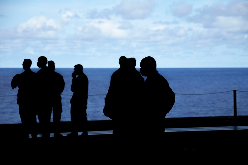 Marines with 2/4 Echo Company, 31st MEU practice egress drills