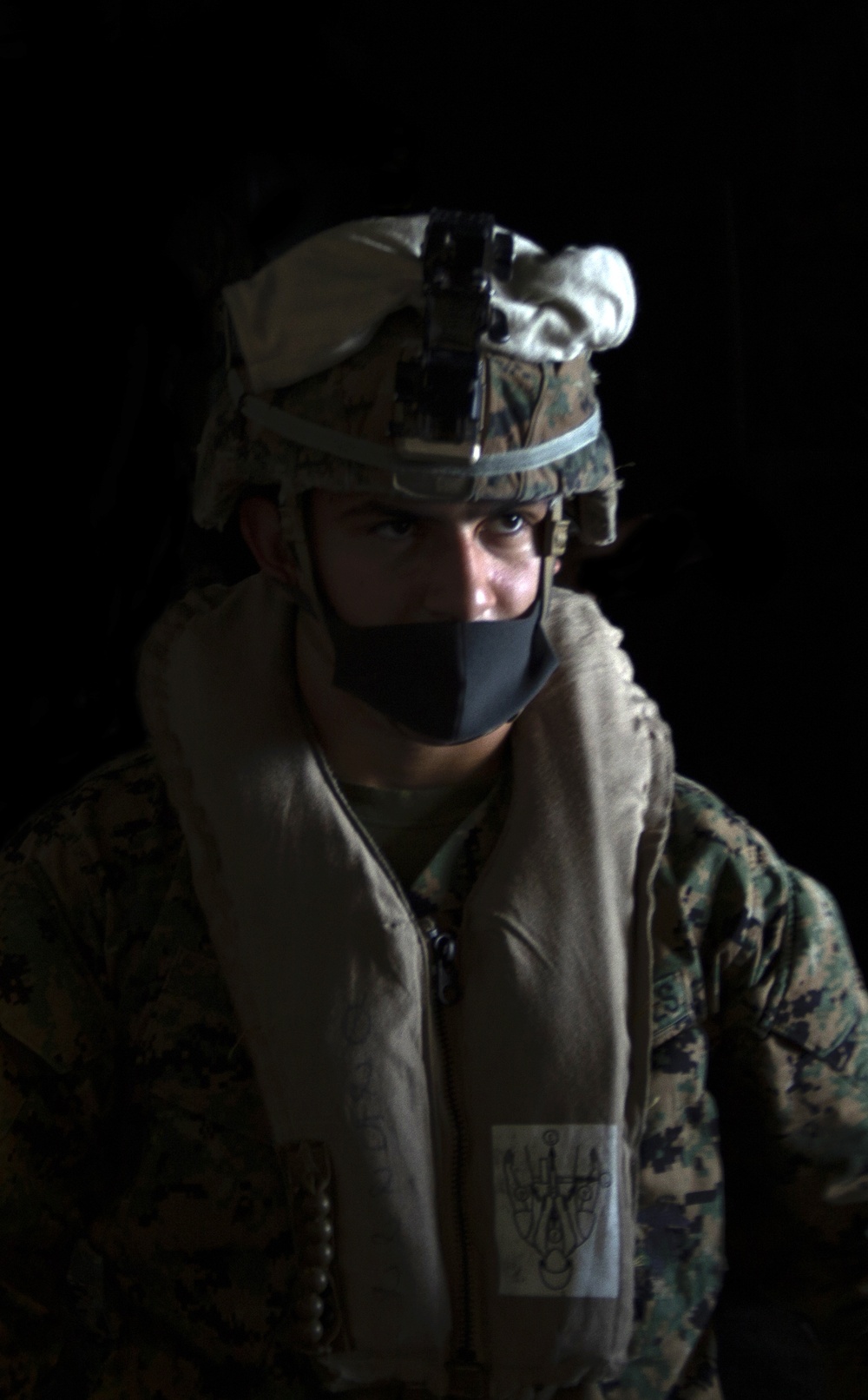 Marines with 2/4 Echo Company, 31st MEU practice egress drills
