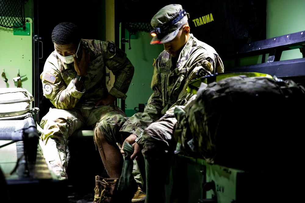 2020 U.S. Army Reserve Best Warrior Competition – 12-mile foot march