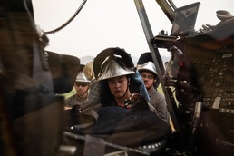 Marine Crash Fire Rescue joins Slink Fire battle