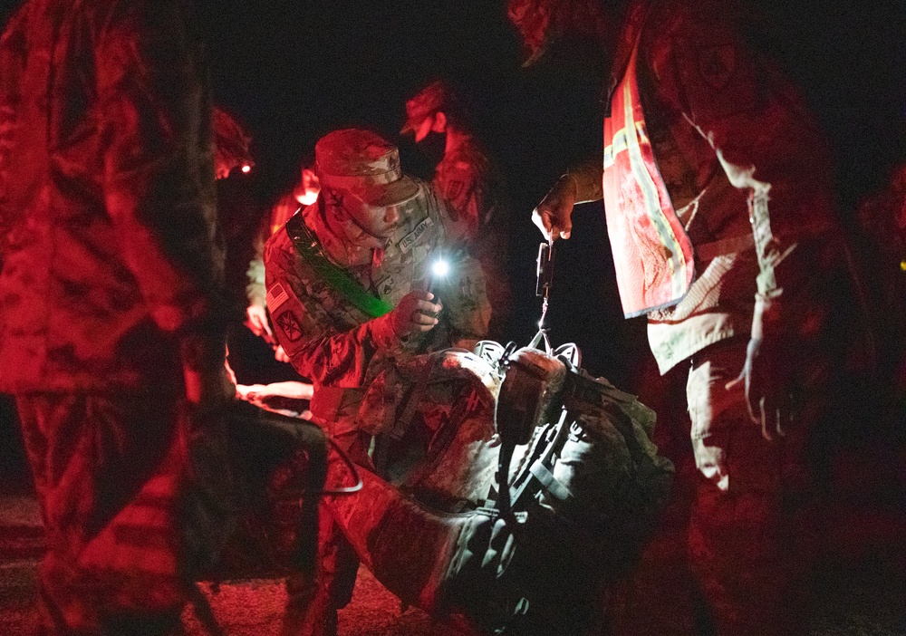 2020 U.S. Army Reserve Best Warrior Competition – 12-Mile Ruck March