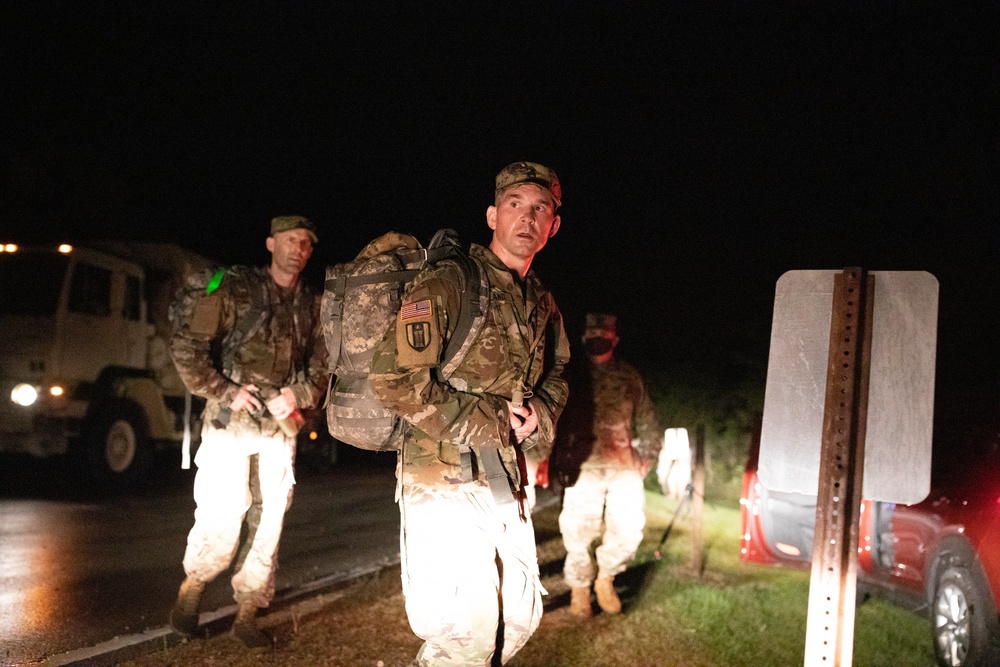 2020 U.S. Army Reserve Best Warrior Competition – 12-Mile Ruck March