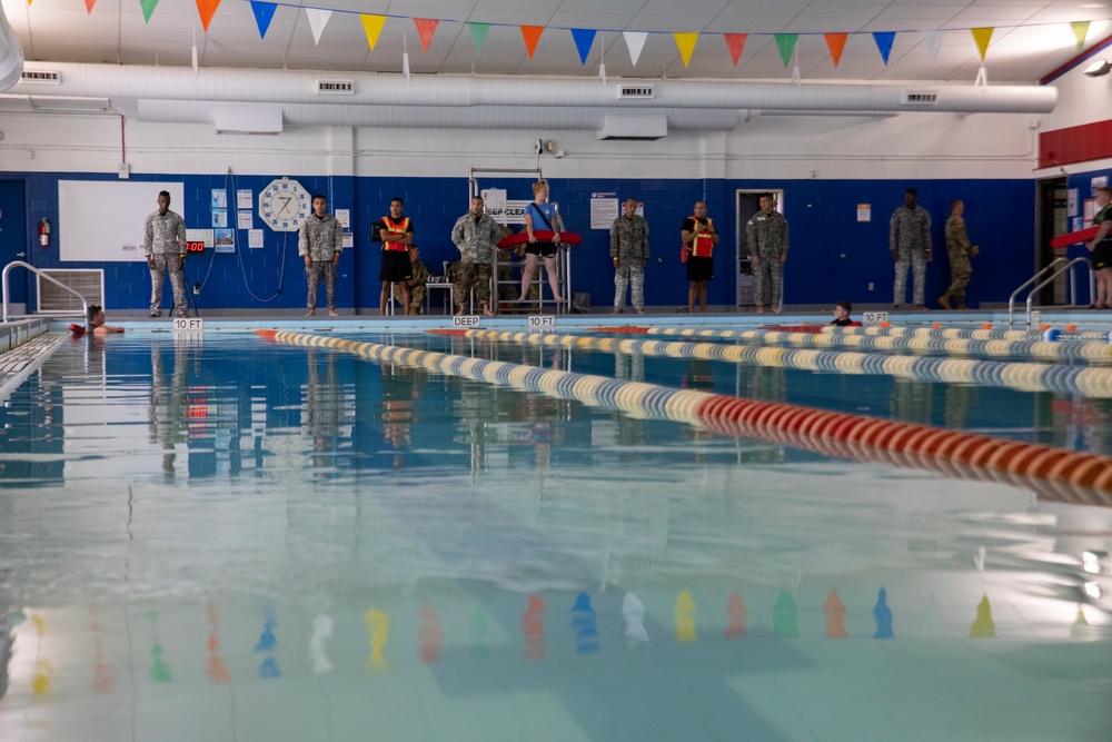 2020 U.S. Army Reserve Best Warrior Competition – 100m Swim