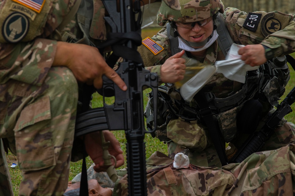 2020 U.S. Army Reserve Best Warrior Competition – Medical Simulation Training Center