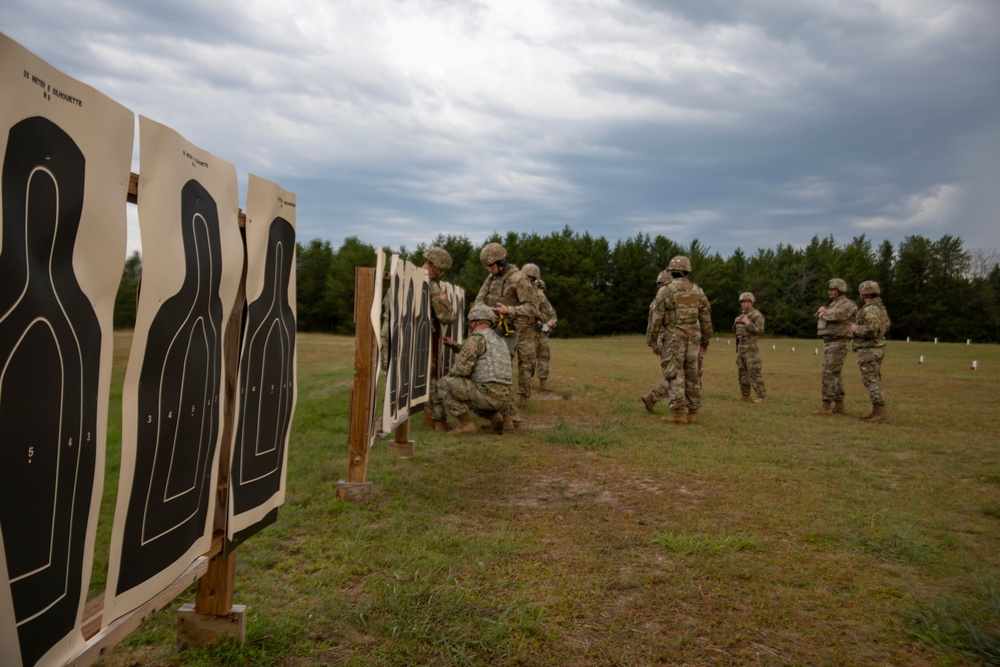 2020 U.S. Army Reserve Best Warrior Competition – Alternate pistol qualification course