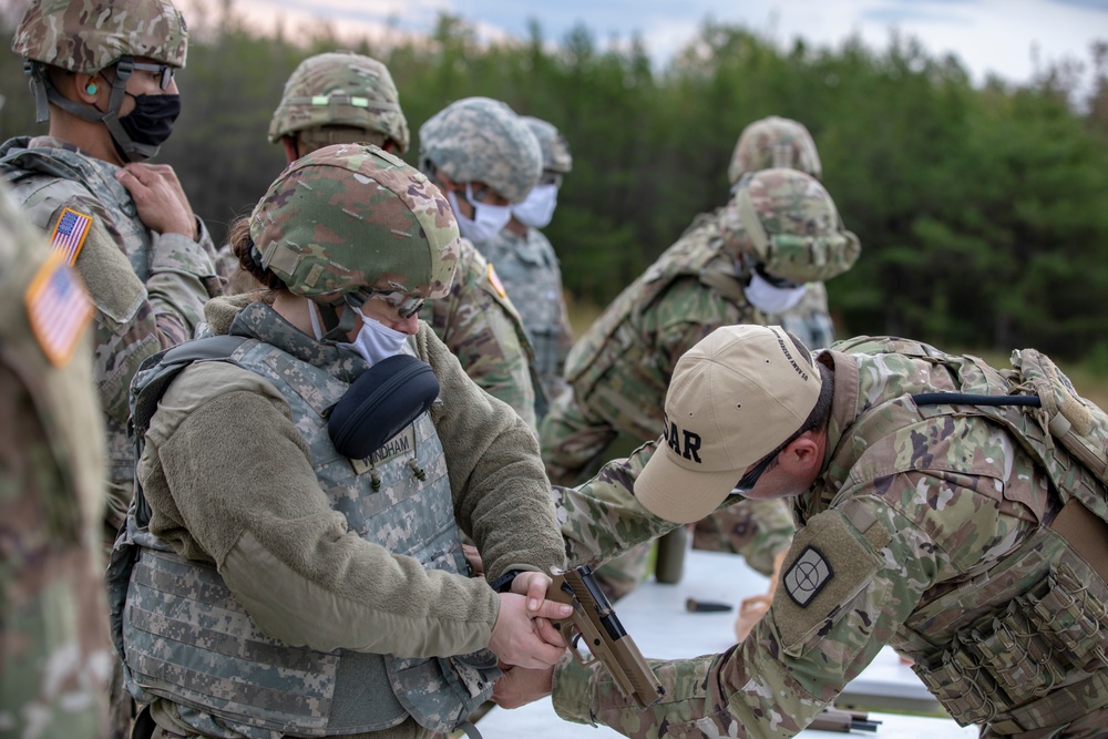 2020 U.S. Army Reserve Best Warrior Competition – Alternate pistol qualification course