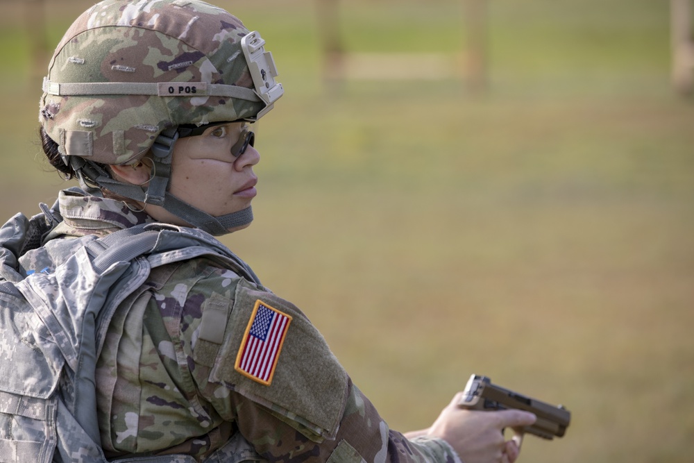 2020 U.S. Army Reserve Best Warrior Competition – Alternate pistol qualification course