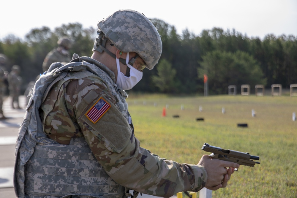 2020 U.S. Army Reserve Best Warrior Competition – Alternate pistol qualification course