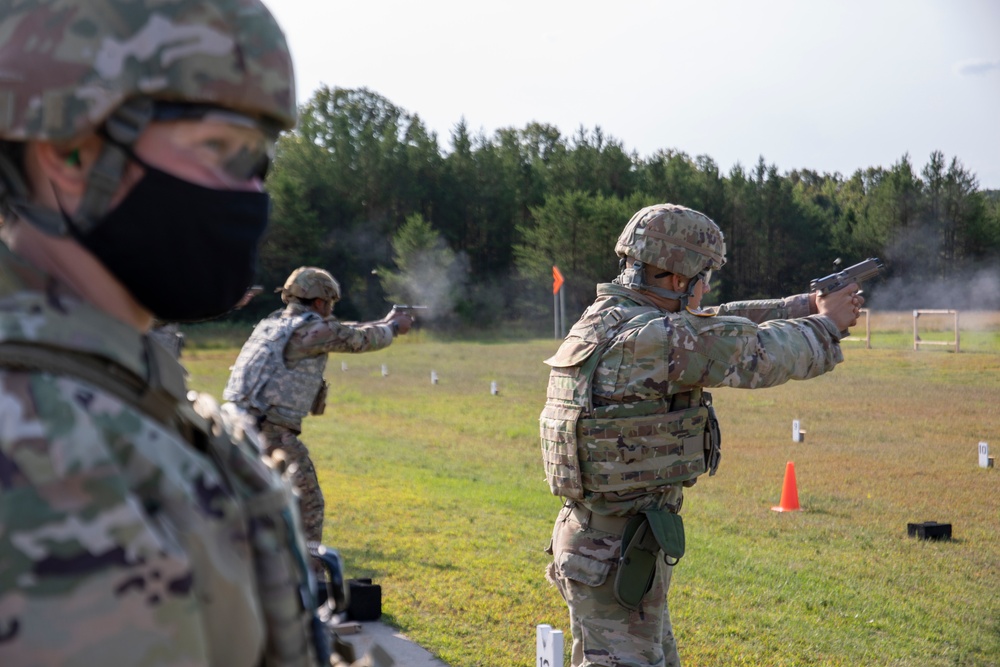 2020 U.S. Army Reserve Best Warrior Competition – Alternate pistol qualification course