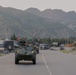 4/2 Soldiers conduct tactical road march during Noble Partner 20