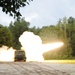 Soldiers assigned 1st Battalion, 6th Field Artillery Regiment work with Estonian Defense Force during their first live fire exercise outside of Germany.