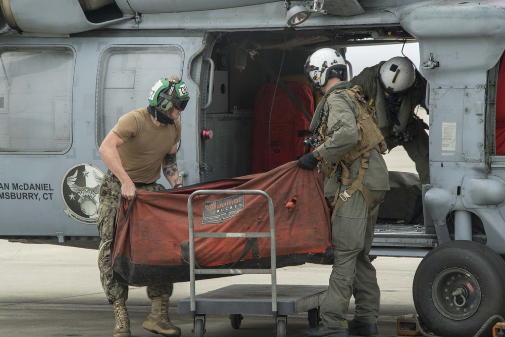 U.S. Navy Assists CAL FIRE Reponse