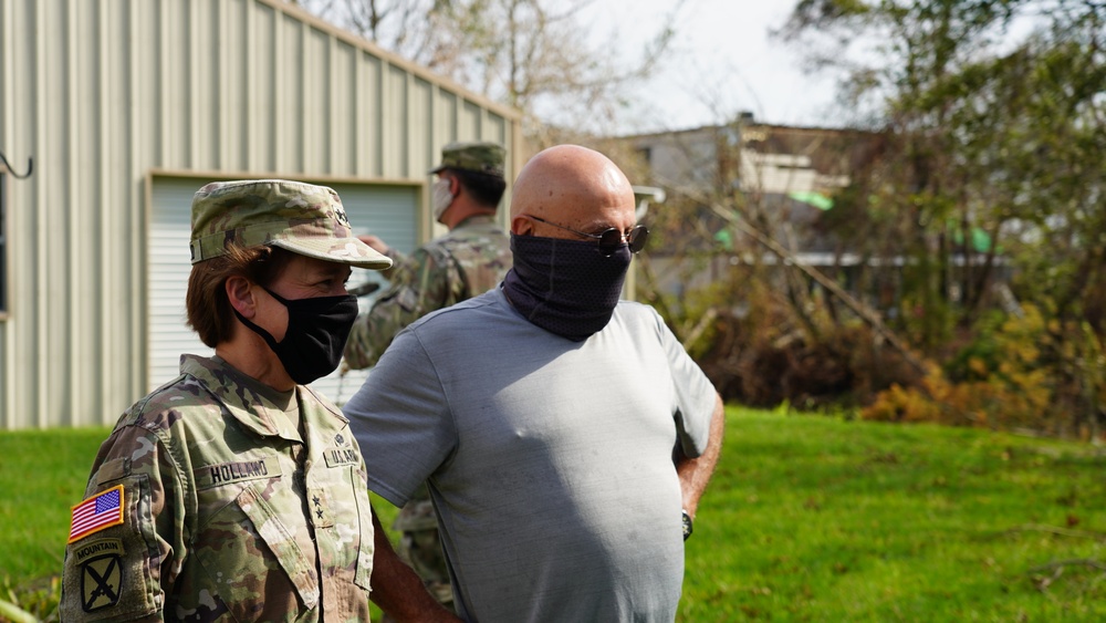 The Corps of Engineers Initiates Operation Blue Roofs in Lake Charles, LA