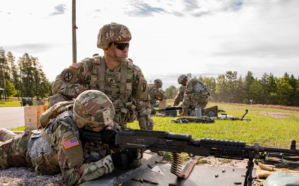 2020 U.S. Army Reserve Best Warrior Competition – Machine Gun Qualification