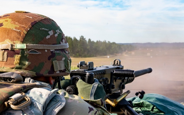 2020 U.S. Army Reserve Best Warrior Competition – Machine Gun Qualification