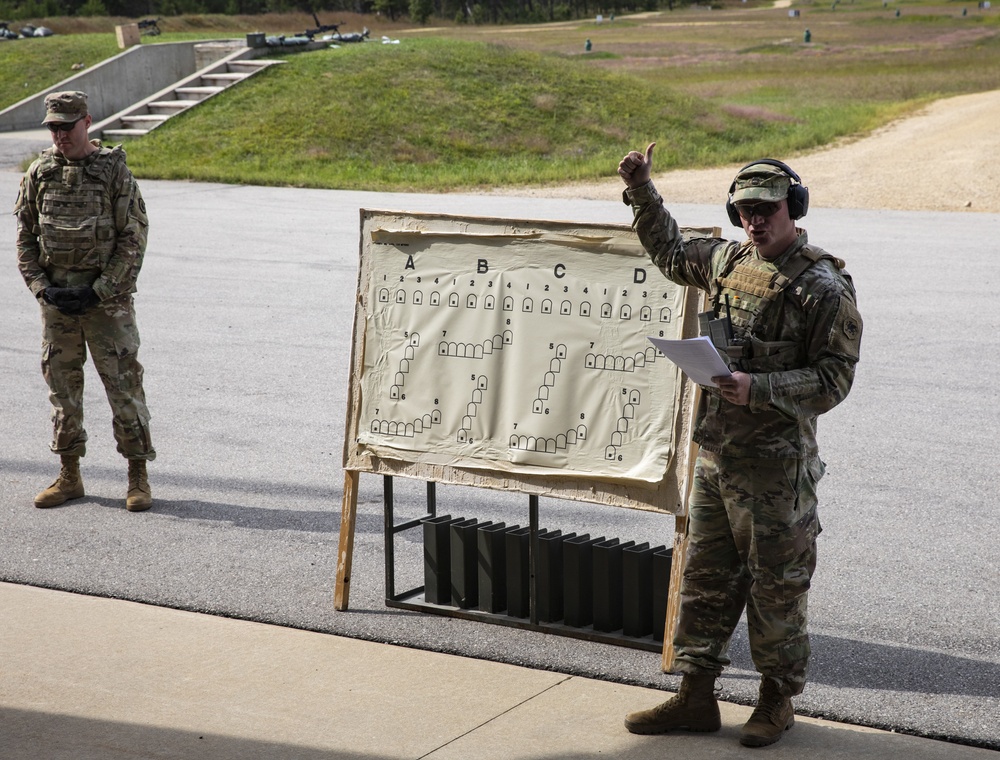 2020 U.S. Army Reserve Best Warrior Competition – Machine Gun Qualification