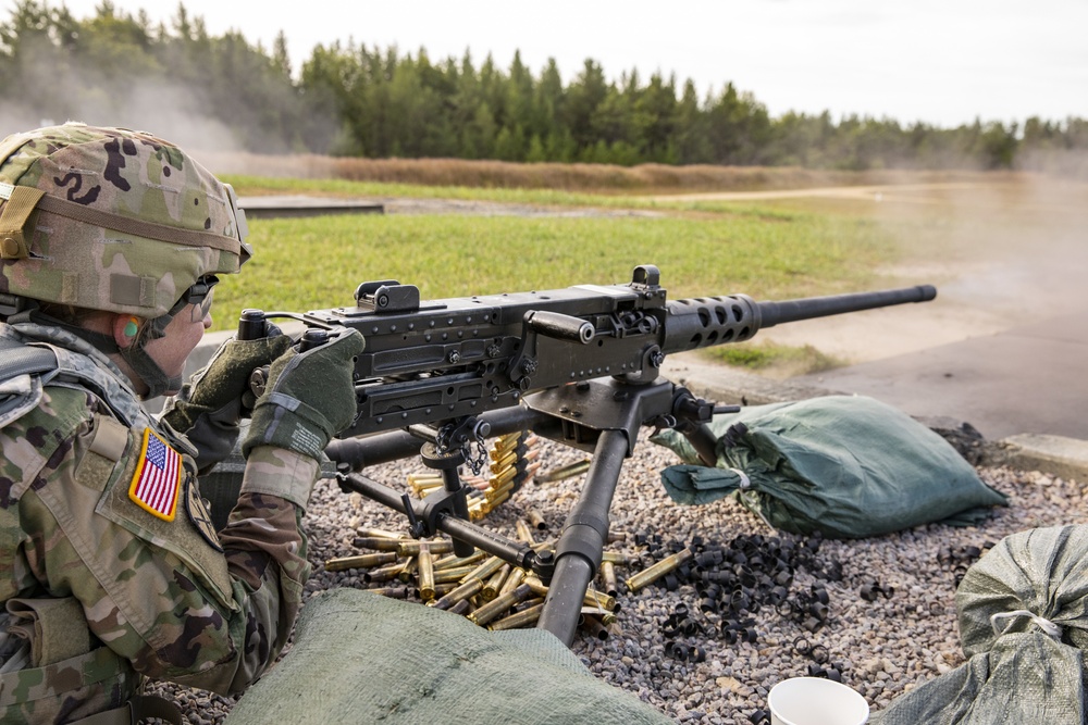 2020 U.S. Army Reserve Best Warrior Competition – Machine Gun Qualification