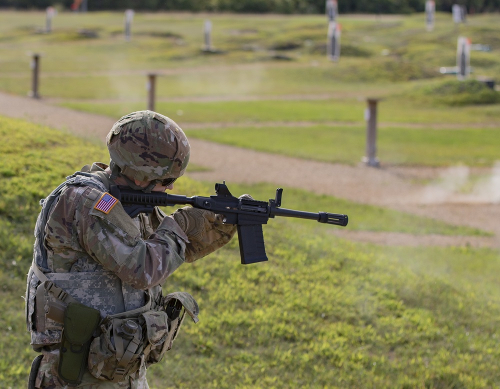 2020 U.S. Army Reserve Best Warrior Competition – Three-gun-transition-range