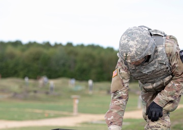 2020 U.S. Army Reserve Best Warrior Competition – Three-gun transition range